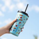 BJPKPK 26oz Stainless Steel Insulated Tumbler With lid And Straw Travel Coffee Thermal Tumblers Cup For Women And Men,Passionate Pink - Image 5