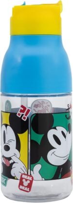 Ecozen Sipper Water Bottle for Children 420 ml Mickey Mouse Fun Tastic - Image 3