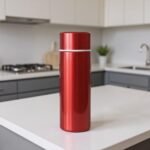 Small Stainless Steel Insulated Water Bottle, Vacuum Water Bottle, Slim Tumbler, Small Sports Bottle, Leak Proof,Coffee Cup, Pocket Bottle, Coffee Bottle, keep hot and cold (Red) - Image 3