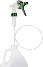 Heavy Duty Remote Extended Reach Trigger Sprayer with 36" Hose Green/White, Fits Large Containers and 1 Gallon Bottles with 38-400 Neck Size (Pack of 1) - Image 3