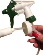 Heavy Duty Remote Extended Reach Trigger Sprayer with 36" Hose Green/White, Fits Large Containers and 1 Gallon Bottles with 38-400 Neck Size (Pack of 1) - Image 4