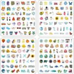 200 PCS Water Bottle Stickers for Kids Teens, Cute Vinyl Waterproof Laptop Skateboard Stickers for Aesthetic Car Decals Computer Hydroflask Adults Teens Kids Girls (200 pcs) - Image 3
