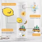 200 PCS Water Bottle Stickers for Kids Teens, Cute Vinyl Waterproof Laptop Skateboard Stickers for Aesthetic Car Decals Computer Hydroflask Adults Teens Kids Girls (200 pcs) - Image 5