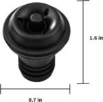 6Pcs Vacuum Wine Bottle Stoppers,Wine Saver for sealing bottles of wine, champagne, and other beverages - Image 3