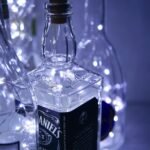 10 Pack 20 LED Wine Bottle Cork Lights Mini Fairy String Lights Copper Wire, Battery Operated Starry Lights for DIY, Festival, Wedding, Party, Indoor, Outdoor Decoration (Cool White) - Image 5