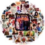 54pcs Cartoon Stranger Movie Things 5 Stickers Pack,Waterproof Vinyl Stickers for Adult Teen Girl Laptop Skateboard Bike Guitar Water Bottle Travel Case Helmet Notebook Scrapbook - Image 3