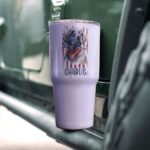 All American Labrador Retriever Dog Mama Mom Patriotic 4th of July US Flag Insulated Tumbler Gift Custom Personalized Name Insulated Tumbler 30oz with Lid - Image 4