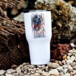 All American Labrador Retriever Dog Mama Mom Patriotic 4th of July US Flag Insulated Tumbler Gift Custom Personalized Name Insulated Tumbler 30oz with Lid - Image 5