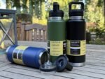 36 oz Vacuum Insulated Water Bottle, Stainless Steel, Leak Proof with Guzzle Cap (OD Green) - Image 5