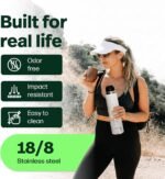 Kalmateh Stainless Steel Thermo Bottle 34oz for Hot Drinks, Precise Pouring for Coffee, Tea, Yerba Mate and Cold Beverages - Image 8