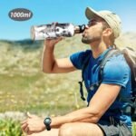 ALAZA Running Border Collie Water Bottle with Straw Lid Vacuum Insulated Stainless Steel Thermo Flask Water Bottle 20oz - Image 8