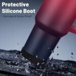 40 oz Tumbler with Handle and Straw Spout Lid - 100% Leak-proof Travel Coffee Cup, BPA Free Metal Mug, Vacuum Insulated Water Bottle- (Cold-34H & Hot-10H), Straw Cover, Silicone Boot - Image 7