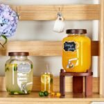 1 Gallon Drink Dispenser for Parties,Glass Beverage Dispenser with Stand,Water Dispenser with 18/8 Stainless Steel Spigot,Lemonade Stand Dispenser for Fridge,Juice,Punch,Cocktails,Ice Tea & Sun Tea - Image 5