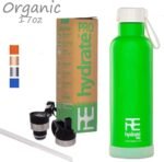 17oz Insulated Water Bottle with Straw, Bonus Lids and Leak Proof Flask to Keep Liquids Hot or Cold- Triple Wall Vacuum Water Bottle Insulated, Perfect for Gifts - Image 3