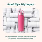 REDUCE Halo 32 oz Stainless Steel Vacuum Insulated Tumbler - Spill Proof Travel Mug with Flip Handle Lid - Keeps Drinks Cold for 32 Hrs - Dishwasher Safe - Cupholder Friendly - Sea Glass - Image 6