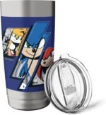 Sonic the Hedgehog 3 - Team Sonic Stainless Steel Insulated Tumbler - Image 6