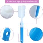 Kvvdi 2 Pack 32 oz Neoprene Glass Water Bottle Cooler Sleeve Insulator 32oz Bottle Cover Holder Carrier with Shoulder Strap - Image 3