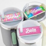 Resin Mold Silicone for Stanley 40 oz Cup, Name Plate Silicone Resin Mold for Epoxy Resin Casting, DIY Custom Tumbler Cup Name Plate Accessories - Image 4