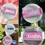 Resin Mold Silicone for Stanley 40 oz Cup, Name Plate Silicone Resin Mold for Epoxy Resin Casting, DIY Custom Tumbler Cup Name Plate Accessories - Image 5