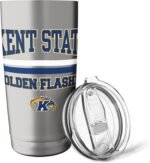 Kent State Golden Flashes | Official NCAA Merch | VNPKNST301 Stainless Steel Insulated Tumbler - Image 5