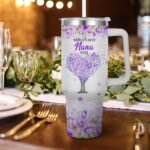 Nana Tumbler - 40 oz Mug with Handle, Birthday Gift - Image 3