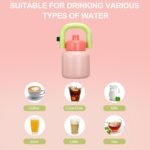 33 oz Water Bottle with Straw and Carry Handle, 316 Stainless Steel Insulated Bottle, Easy Carry Tumbler with Strap for Hot Cold Drink - Image 5