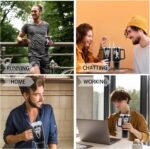 40oz Bigfoot Tumbler with handle and Flip Straw, Sasquatch Big Foot Lover Laser Engrave Stainless Steel Insulated Cup, Travel Coffee Mug Water Bottle, Birthday Gifts for Women Men - Image 6