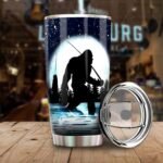 The Blue Sky Bigfoot Tumbler with Lid Double Wall Tumbler 20oz Travel Coffee Mug - Image 3
