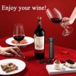 8 PCS Wine Vacuum Stoppers, Keep Wine Fresh for up to 7 Days - 8 Vacuum Stoppers, Wine Pump and Wine Vacuum Stopper, Reusable for Wine Saver, Wine Stoppers for Wine Bottles（Not Include Pump） - Image 5
