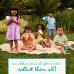 Infantino My 1st Tumbler, Silicone Sippy Cup with Straw & Handle, Spill-Resistant Baby Cup for On-the-Go, BPA-Free Transition Bottle, Creamsicle - Image 5