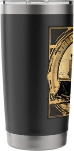 Vintage Bulldozer Stainless Steel Insulated Tumbler - Image 5