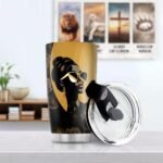 Sistabag - Coffee Tumbler For Black Women - Birthday, Mother's Day, Christmas Gifts For Women, Pride Tumbler For Woman (She Who Kneels Before God, 20 Oz) - Image 3