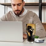 Sistabag - Coffee Tumbler For Black Women - Birthday, Mother's Day, Christmas Gifts For Women, Pride Tumbler For Woman (She Who Kneels Before God, 20 Oz) - Image 4