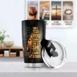 Sistabag - Coffee Tumbler For Black Women - Birthday, Mother's Day, Christmas Gifts For Women, Pride Tumbler For Woman (I Am The Storm, 20 Oz) - Image 3