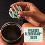 BlenderBottle 2-in-1 Insulated Stainless Steel Shaker Tumbler, Swig Leakproof Lid, Straw, BlenderBall, BPA Free, For Protein Shakes, Smoothies, And Pre Workout, 24 oz, Green (Seaglass) - Image 4