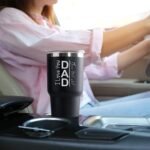 30oz Dad Coffee Tumbler From Daughter for Fathers Day Birthday Christmas, I Love You Dad Stainless Steel Travel Coffee Mug, Thermal Cup with Spill Proof Lid - Image 4