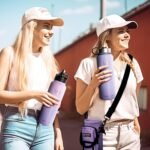 NATURE PIONEOR Insulated Water Bottles with Straw - 40oz Stainless Steel Vacuum Bottle with Holder/Carrier/Sleeve - Reusable 18/8 Food Grade 40 oz Water Jug - Image 4