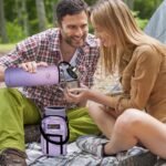 NATURE PIONEOR Insulated Water Bottles with Straw - 40oz Stainless Steel Vacuum Bottle with Holder/Carrier/Sleeve - Reusable 18/8 Food Grade 40 oz Water Jug - Image 5