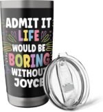 JOYCE Personalized Name Funny Cute Custom JOYCE Name Stainless Steel Insulated Tumbler - Image 5