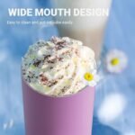 50 oz Insulated Tumbler, Double Wall Vacuum Stainless Steel Cup with Handle and Spout Lid, For Cold/Hot Drinks, Coffee Travel Mug for Car Holder/Home/Office/Party/Camping (Carbon Grey-1 Pack) - Image 5