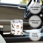 Beagle Dog Stainless Steel Tumbler 20 Oz, Thermal Insulated Vacuum Travel Mug With Lid - Perfect Anniversary, Birthday & Christmas Gift for Men, Women, Friend, Sister, Bestie, Dog Lover - Image 5