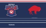 Tervis Traveler NFL Buffalo Bills - Vintage Triple Insulated Tumbler Travel Cup Keeps Drinks Cold & Hot, 20oz, Stainless Steel - Image 3
