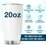 Funny Nurse I Will Stab You Design 20 Oz Stainless Steel Tumbler For Healthcare Professionals And Medical Workers Coffee Tea Insulated Travel Mug Iced Bottle Drink Hot Cool - Image 4
