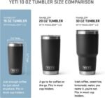 YETI Rambler 10 oz Tumbler, Stainless Steel, Vacuum Insulated with MagSlider Lid, Cape Taupe - Image 3