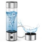 2025 Upgrade Hydrogen Water Bottle Generator, 2 in 1 Hydroh Hydrogen Water Bottle with SPE/PEM Technology, 460ml Portable Rechargeable Ionizer Machine for Home, Office, Travel and Fitness - Image 2