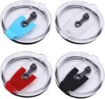 30oz Tumbler Lids Cover Replacement 4 Pack Spill proof Splash Resistant Travel Mug Lid Fits for 30oz YETI Rambler - Image 2