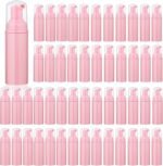 35 pcs 2oz (60ml) Foam Soap Dispensers Mini Plastic Refillable Travel Bottles with Pump for Hand Sanitizer Lash Shampoo Castile Liquid Pink - Image 2