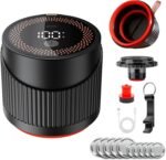 4 IN 1 Mason Jar Vacuum Sealer Kit,Electric Mason Jar Vacuum Sealer,Wide Mouth and Regular Lid, Lid Opener,Wine Stopper Included,for Canning Sealing Preserving Jars,Pickling,Jams Food Storage - Image 2