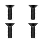 4PCS Titanium Bolts M5x15mm, Lightweight Design | Ideal for Humid/Salty Environments Screws for Bicycle Water Bottle Cage (Black) - Image 2