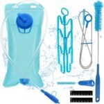 7 PCS 2L Hydration Bladder Cleaning Kit, Tube Cleaning Brush for Water Bladder Trombone, Includes Thermometer Stickers Trombone Cleaning Kit for Hydration Pack, Sports Bottle for Camping, Hiking, - Image 2